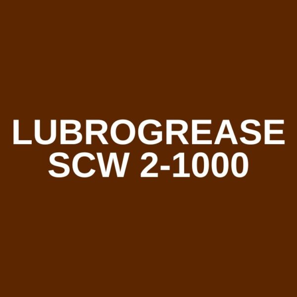 LUBROGREASE SCW 2-1000